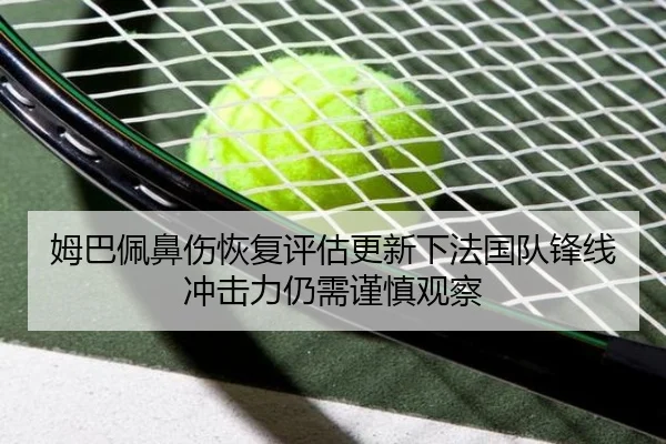 姆巴佩鼻伤恢复评估更新下法国队锋线冲击力仍需谨慎观察